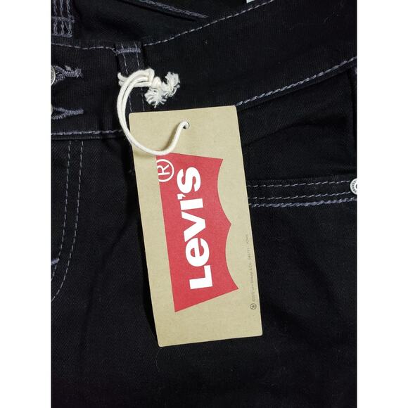 Levis 529 Jeans Size 4 Womens Black Pants Stretch Low Rise Curvy Straight NWT - Picture 3 of 16